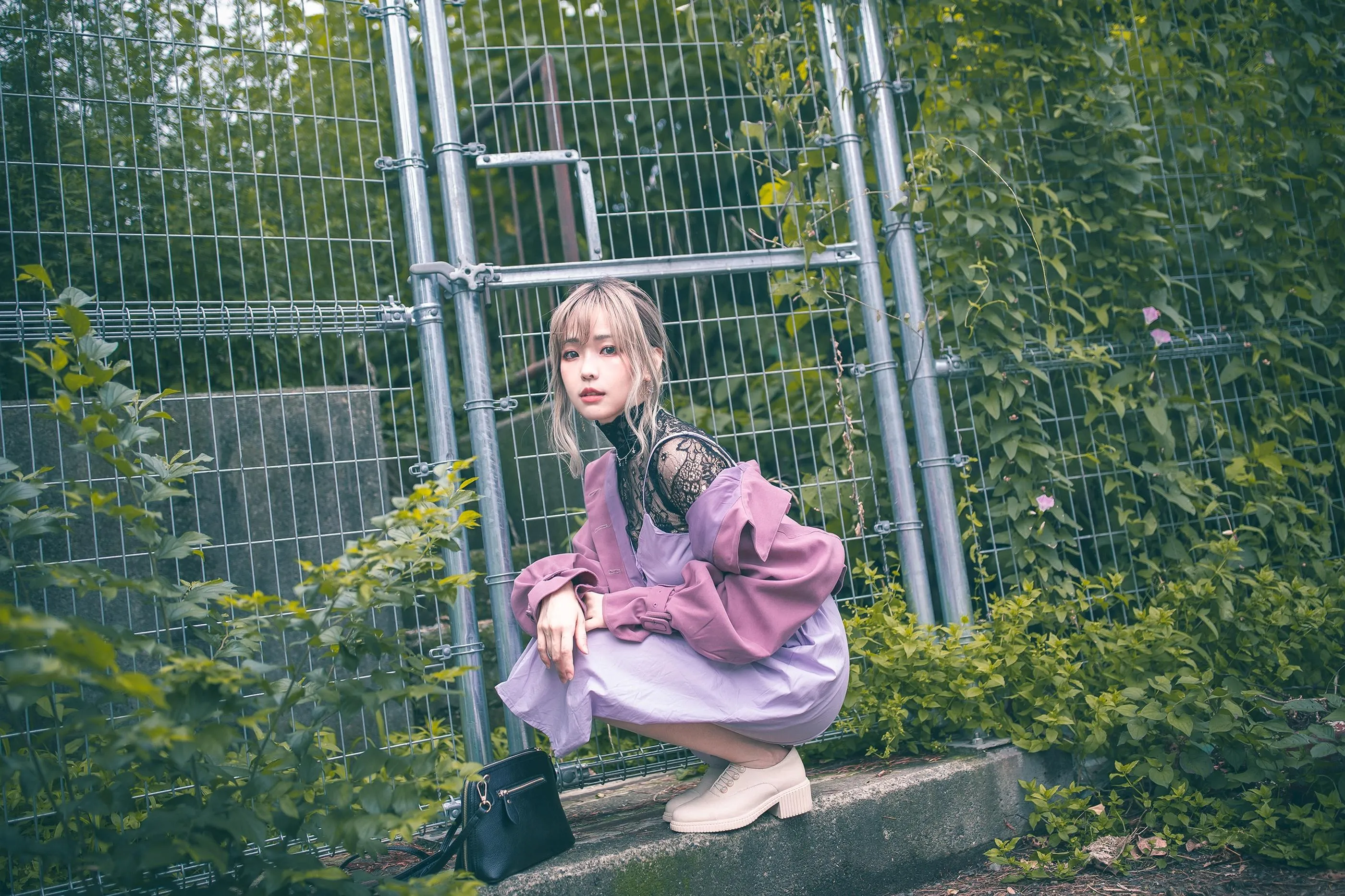 ElyEE子 – NO.90 [2020 Ely Collection] Digital photo set 10套-4 Pale Lavender [54P]插图2